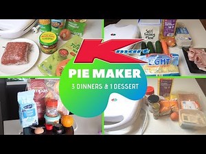 KMART PIE MAKER HACKS | QUICK AND EASY PIE MAKER RECIPES | What's for Dinner?