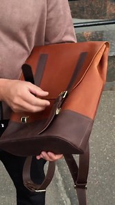 Handmade Leather Laptop Backpack: City Commuter Style - Etsy