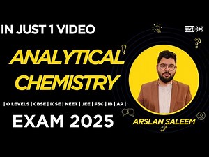 Complete Analytical Chemistry in One Shot | Spectroscopy, AAS, AES, NMR, IR, UV-Vis, Mass |