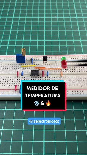 Circuito Medidor de Temperatura con LM35 y LM350