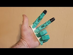 3D Printed Prosthetic Hand Diy Video No 2. Casting a master mold in silicone.