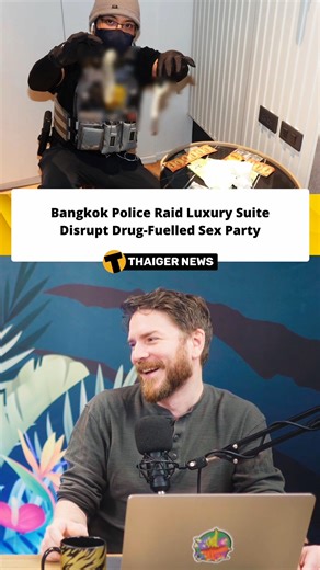 21K views · 149 reactions | Police in Bangkok raided a luxury hotel...