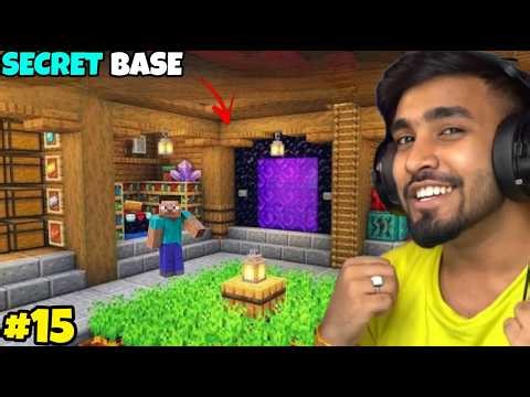 I Built SECRET Base | Minecraft Survival