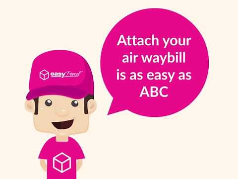 How To Attach Your AWB After Printing It Out