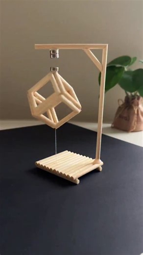 paper crafts creator on Instagram: "Step-by-Step Magnet Wooden Cube Craft #woodcraft #magnetfun #diycraft #kidsart"