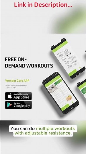 WONDER CORE SMART Ab Workout Equipment – Maximize Core Strength Fast, Avoid Weak Abs & Painful Crunc