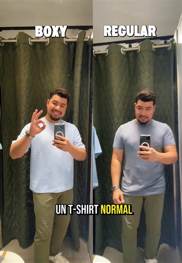 Elegancia en T-shirts: Oversize vs. Boxy Fit