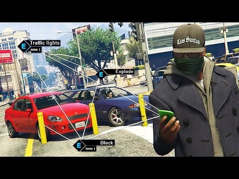 GTA 5 Mods - WATCH DOGS MOD 5 Star POLICE Getaway! GTA 5 Hacking Mod Gameplay! (GTA 5 Mods Gameplay)