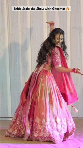 Ghoomar Dance by Bride | Padmavaat | Bride Performance | Sangeet Choreo | LeapsNBeats