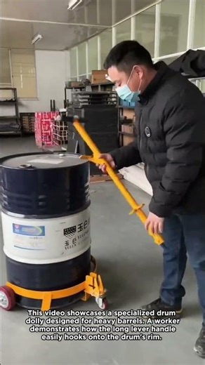 This Simple Tool Makes Moving Drums Easy
