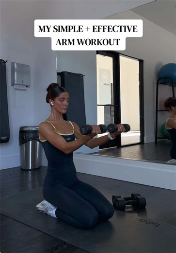 Effective Arm Workout Routine with Dumbbells