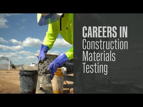Careers in Construction Materials Testing