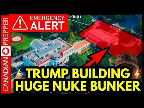 ⚡ALERT: MASSIVE NEW WHITEHOUSE NUCLEAR BUNKER, MARTIAL LAW PREP! PREPARE FOR "YEARS OF WAR", GOLD