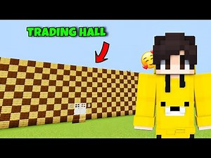 I Built The Ultimate Villager Trading Hall in Minecraft!