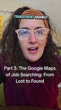 Part 3: The Google Maps of Job Searching