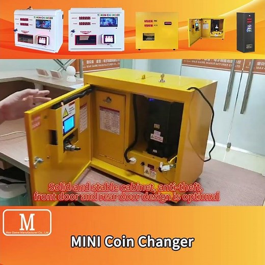 MINI Coin Changer Arcade Token Change Machine Coin Operated Game Machine