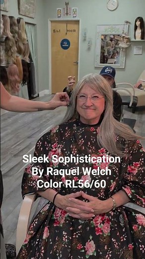 Raquel Welch makes a long wig in Grey! Thank you! Sleek Sophistication RL56/60 ‪@hairuwear‬