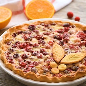 2.7K views · 16 reactions | Cranberry Orange Custard Pie is a rich and delcious recipe perfect for a unique holiday dessert! https://www.thecreativebite.com/cranberry-orange-custard-pie/ | The Creative Bite | Facebook