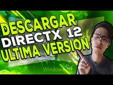 Como Descargar DirectX 12 ULTIMA VERSION 2020 Gratis | Windows 7/8/10 | FUNCIONANDO