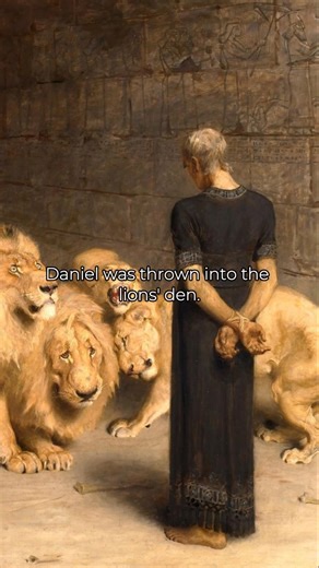 Daniel in the Lions' Den (1872) | Briton Rivière