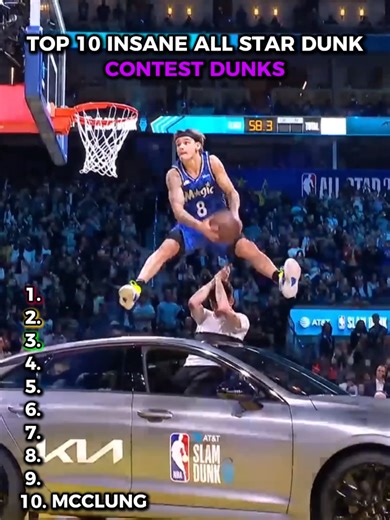 Top 10 Insane All-Star Dunk Contest Highlights