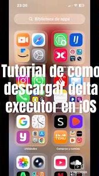 Cómo descargar Delta executor en ¡OS