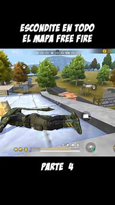 ESCONDITE EN TODO EL MAPA FREE FIRE! 😂 *divertido* parte 4 #freefire #alexgo | AlexGo