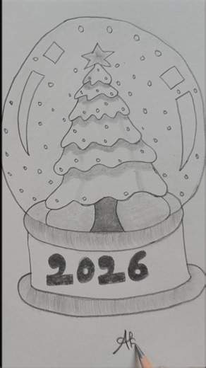 How to draw Christmas Tree - Easy Tutorial#shorts #art #christmas #drawing #howtodraw #christmastree