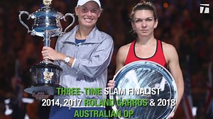 A STELLAR career so far Simona Halep! 🏆2 Grand Slam titles 📈64 weeks at No. 1 💵Nearly $38,000,000 in prize money ZipRecruiter | Tennis Channel