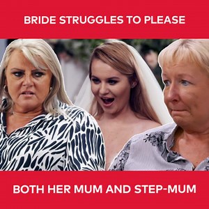 139K views · 2.5K reactions | Bride Emily has brought her mum Darryl and her step-mum Trina to her appoinment. But the two women are so different that finding a dress they both like will be a huge challenge! | TLC Australia | Facebook
