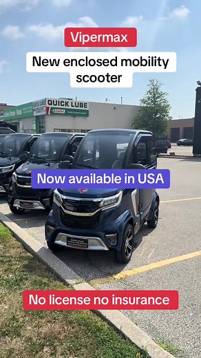 Discover the New Enclosed Mobility Scooter for Ultimate Comfort