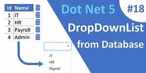 ASP.NET Core Blazor | Dropdownlist Data from Database