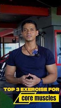 🔥 Top 3 Core Exercises for Beginners 💪 (Must Try!) #shorts