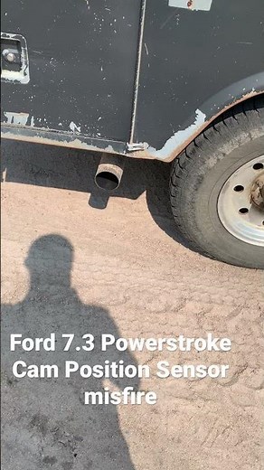 1997 OBS Ford 7.3 Powerstroke Cam Position Sensor Failure Misfire