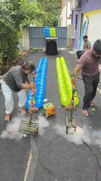 Green vs blue hit pol balloons the ultimate game challenge #game