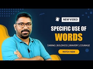 specific use of words in English/ daring / boldness / bravery / courage / valour / difference
