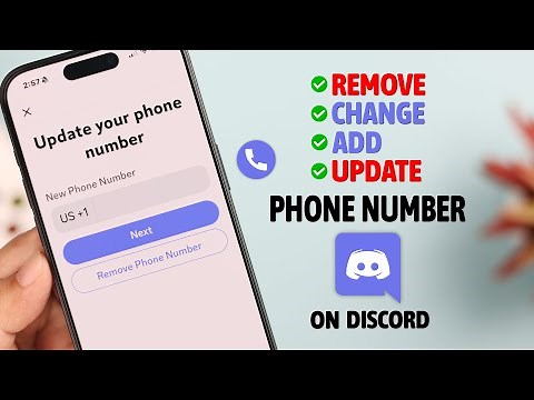 How to Remove Phone Number from Discord Account! [Add/Change]
