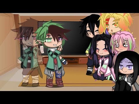 Demon slayer (kny) react to tanjiro’s future as ??? (Crossover AU)(Mha x kny)