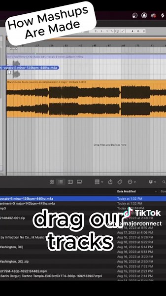 How Mashups Are Made! #music #production #education #ableton #mashup #dj #musictechnology #edm #electronicmusic #musicproducer