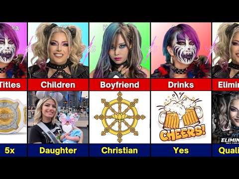 WWE Divas Comparison - Alexa Bliss vs Asuka vs Kairi Sane