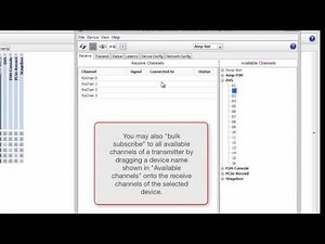04 Dante Controller 101 Using Device View in Dante Controller
