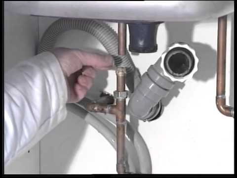 Plumbing a Washing Machine