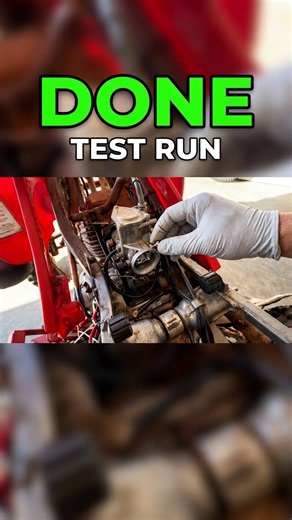 Carb Swap Complete – Final Test Run #shorts #restoration #mechanic