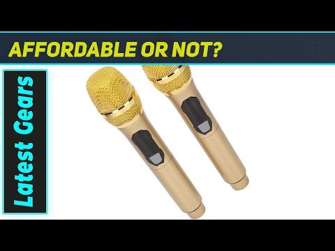 Cuifati Cordless Microphone: Unbeatable Wireless Sound for Any Event!