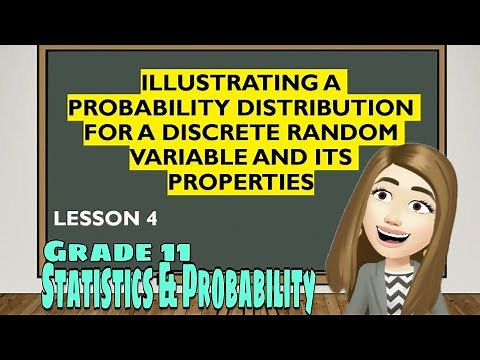 Lesson 4: Illustrating a Probability Distribution for a Discrete Random Variable and Its Properties
