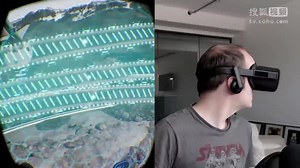 什么是时间机器的VR虚拟现实潜水与恐龙