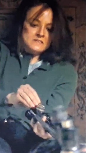 FBI Lady uses #revolver357 Speedloader Reload #pewpew after smoking Serial Killer #movie Model 13