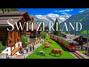Switzerland 4K | Majestic Alps, Crystal Lakes & Timeless Swiss Landscapes - 4K Video