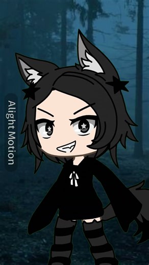 I am a wolf 🐺 #gacha #gachalife #shorts