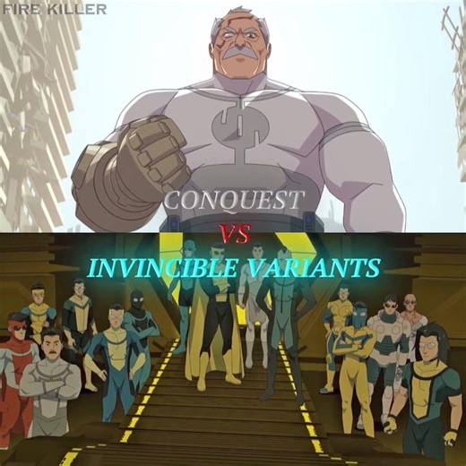 Conquest vs invincible variants #edit #invincible #omniman #conquest #invinciblecomics #4k